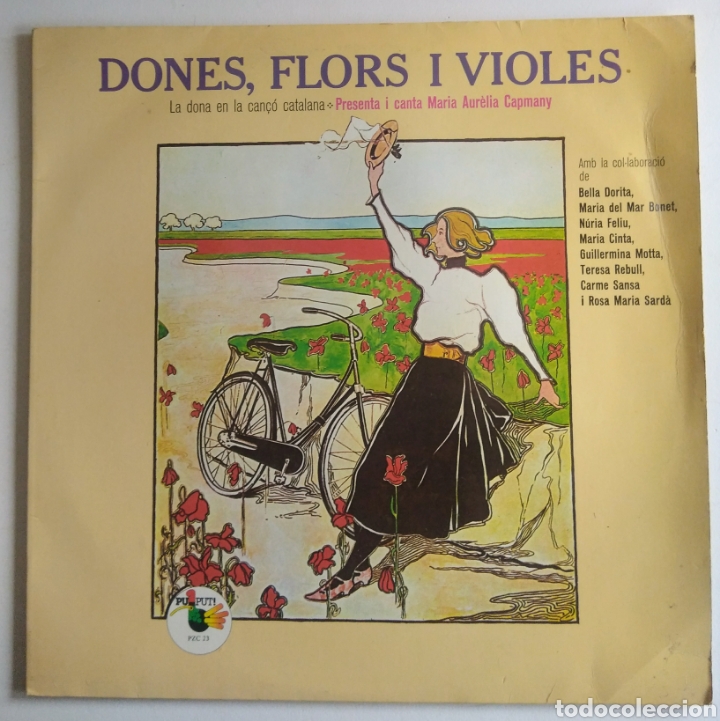 Discos de vinilo: LP. Dones Flors i Violes. 1980. - Foto 1