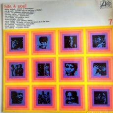 Discos de vinilo: LP. HITS AND SOUL. VOLUMEN 7. 1969.