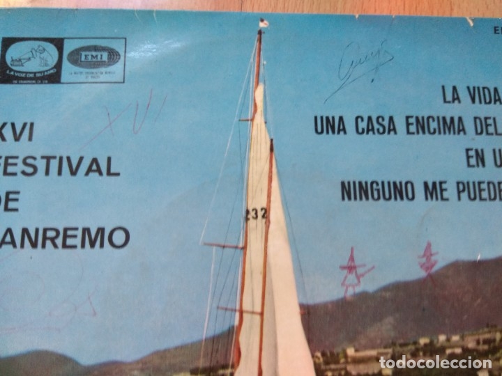 Discos de vinilo: VINILO LOS MUSTANG firmado dedicado - Foto 3