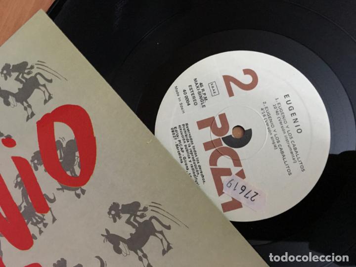 Discos de vinilo: EUGENIO (Y LOS CABALLITOS) MAXI ESPA&Ntilde;A 1990 (B-47) - Foto 2