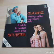 Discos de vinilo: CELIA GAMEZ - NATI MISTRAL - LP - VINILO - DIFESCO - 1977 - INCLUYE 2 FOTOS