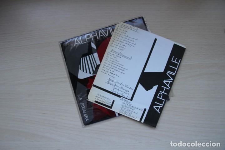 Discos de vinilo: alphaville - la escalera / sello dro 1983 con insert - Foto 3