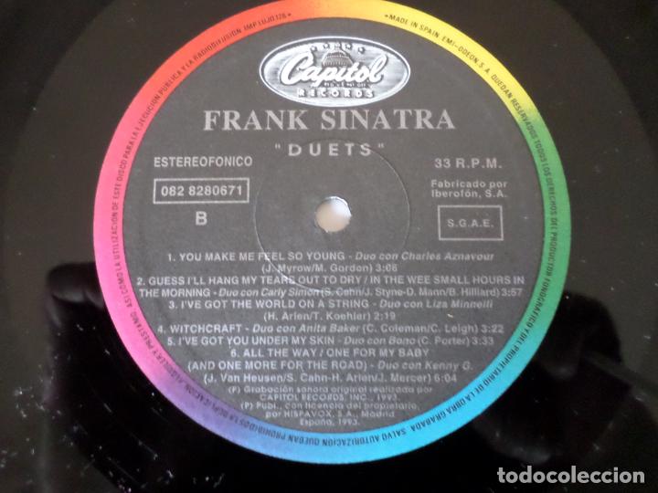 Discos de vinilo: DISCO FRANK SINATRA DUETS - Foto 6