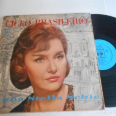 Discos de vinilo: ANNA STELLA SCHIC-LP CICLO BRASILEIRO. Lote 150559798