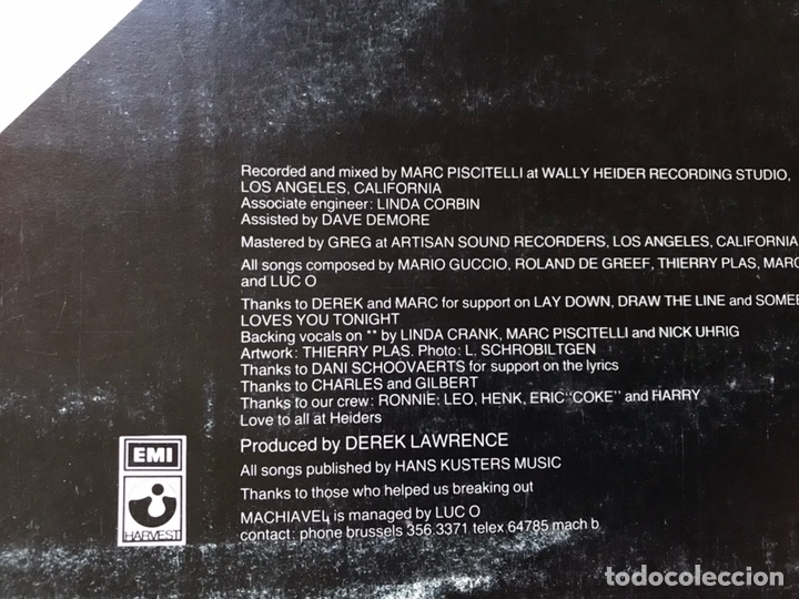 Discos de vinilo: Break out explosion. Machiavel - Foto 4