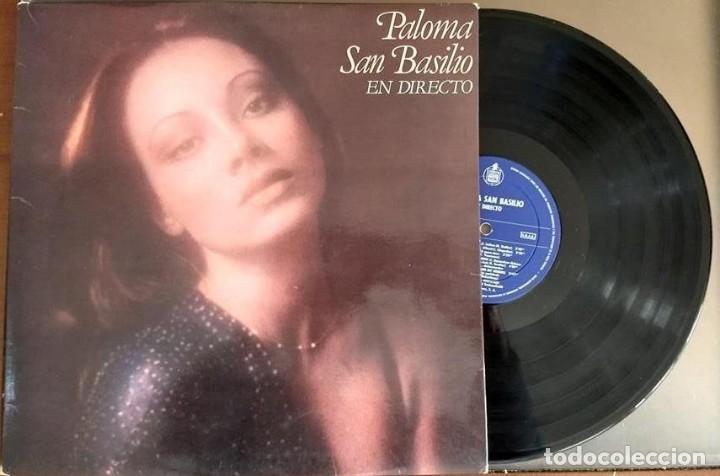 Discos de vinilo: LP Paloma San Basilio - En Directo - Hispavox  1978 - Foto 1