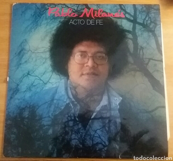 Discos de vinilo: Pablo Milan&eacute;s. Acto de fe. LP Espa&ntilde;a, 1982. - Foto 1