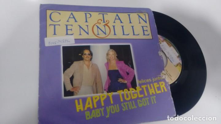 Disques de vinyle: SINGLE (VINILO) DE CAPTAIN & TENNILLE A&Ntilde;OS 80