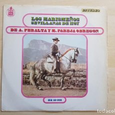 Discos de vinilo: LOS MARISMEÑOS - SEVILLANAS DE HOY - LP - VINILO - HISPAVOX - 1968. Lote 150739678