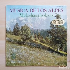 Discos de vinilo: MÚSICA DE LOS ALPES - MELODÍAS TIROLESAS - LP - VINILO - HISPAVOX - 1967