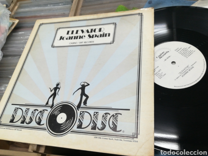 Discos de vinilo: Joanne spain maxi promocional elevator u.s.a. 1976 - Foto 1