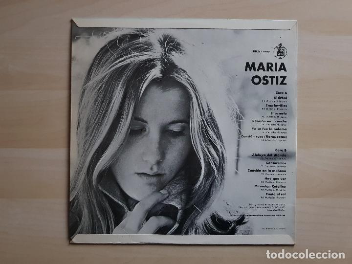 Discos de vinilo: MARIA OSTIZ - LP - VINILO - HISPAVOX - 1968 - Foto 2