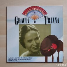 Discos de vinilo: GRACIA DE TRIANA - ANTOLOGÍA DE LA CANCIÓN ESPAÑOLA 6 - LP - VINILO - EMI - 1986. Lote 150843762