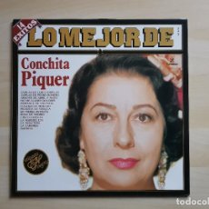Discos de vinilo: CONCHITA PIQUER - LO MEJOR DE - LP - VINILO - COLUMBIA - 1983. Lote 150844194