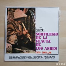 Discos de vinilo: FACIO SANTILLAN - SORTILEGIO DE LA FLAUTA DE LOS ANDES - LP - VINILO - SONOPLAY - 1969