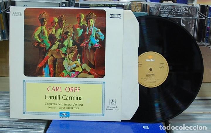 Discos de vinilo: Carl Orff. Catulli Carmina. LP - Foto 1