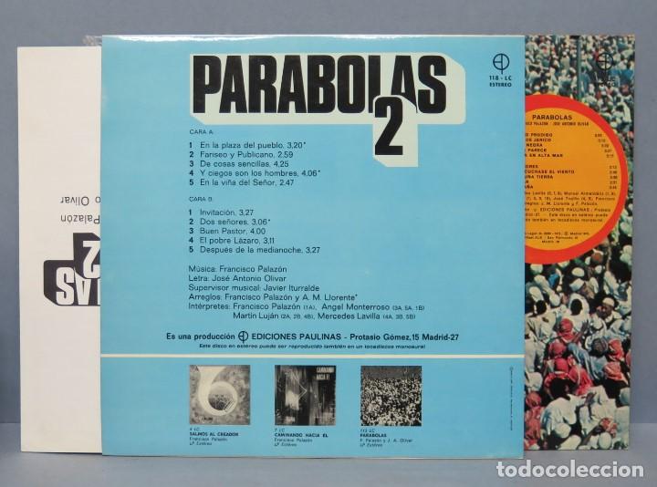 Discos de vinilo: 2 VOLUMENES. LP. PARABOLAS - Foto 3