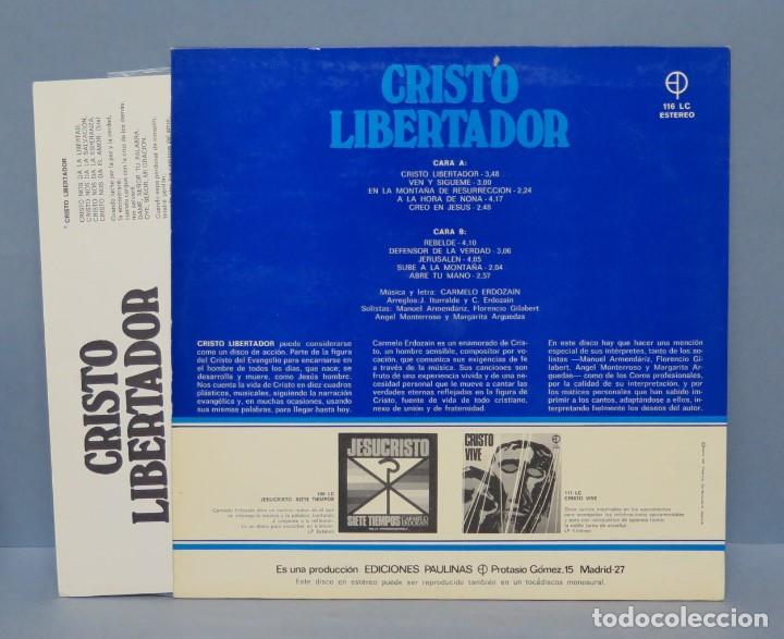 Discos de vinilo: LP. CRISTO LIBERTADOR - Foto 2