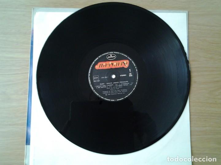 Discos de vinilo: RUSH -GRACE UNDER PRESSURE- LP MERCURY 1984 ED. ESPAÑOLA 818 476-1 MUY BUENAS CONDICIONES. - Foto 3 - 151011494