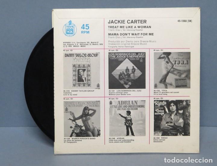 Discos de vinilo: SINGLE. JACKIE CARTE - Foto 2