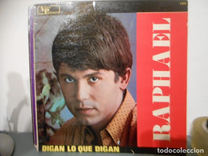 Discos de vinilo: RAPHAEL - DIGAN LO QUE DIGAN - Foto 1