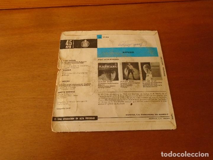 Discos de vinilo: SINGLE VINILO. RAPHAEL. YO SOY AQUEL. - Foto 4