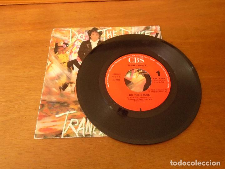 Discos de vinilo: SINGLE VINILO. DO THE DANCE. TRANCE DANCE. - Foto 2