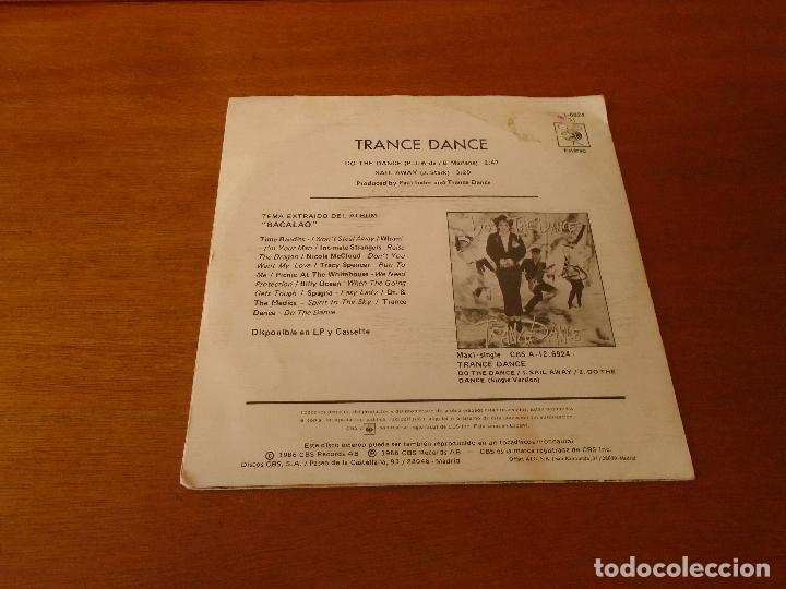 Discos de vinilo: SINGLE VINILO. DO THE DANCE. TRANCE DANCE. - Foto 3