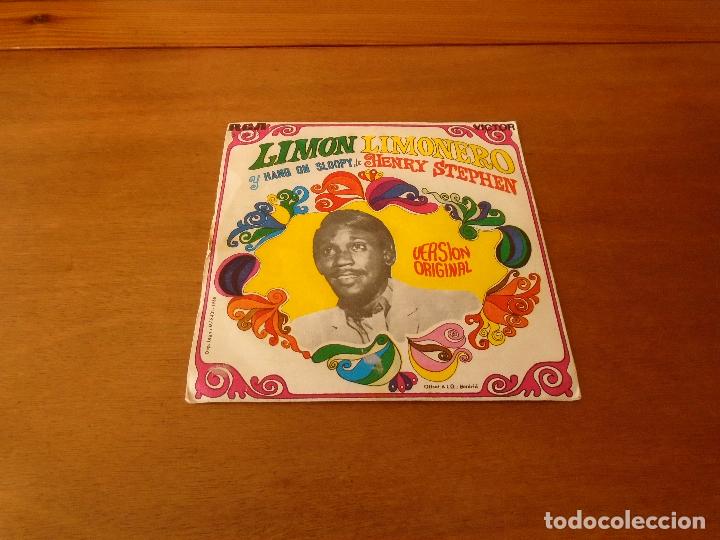 Discos de vinilo: SINGLE VINILO. HENRY STEPHEN. LIM&Oacute;N LIMONERO. - Foto 1