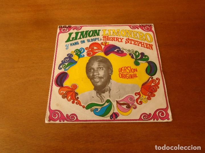Discos de vinilo: SINGLE VINILO. HENRY STEPHEN. LIM&Oacute;N LIMONERO. - Foto 3