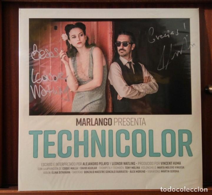 Discos de vinilo: MARLANGO - TECHNICOLOR - EDICION VINILO FIRMADA - Foto 1