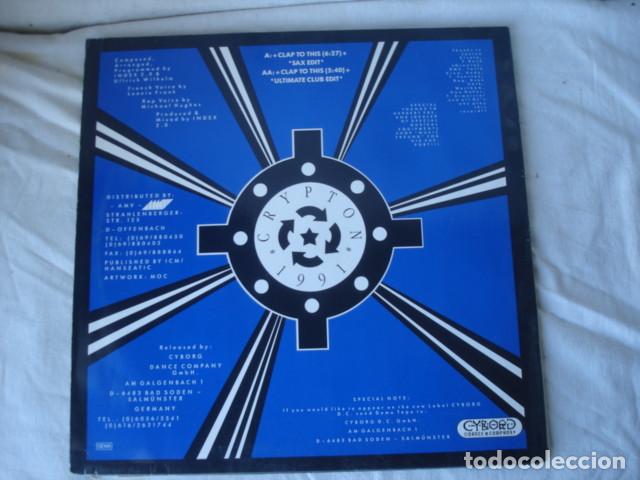 Discos de vinilo: Crypton    Clap To This - Foto 2