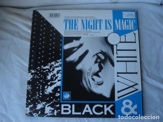 Discos de vinilo: Black & White  The Night Is Magic - Foto 2