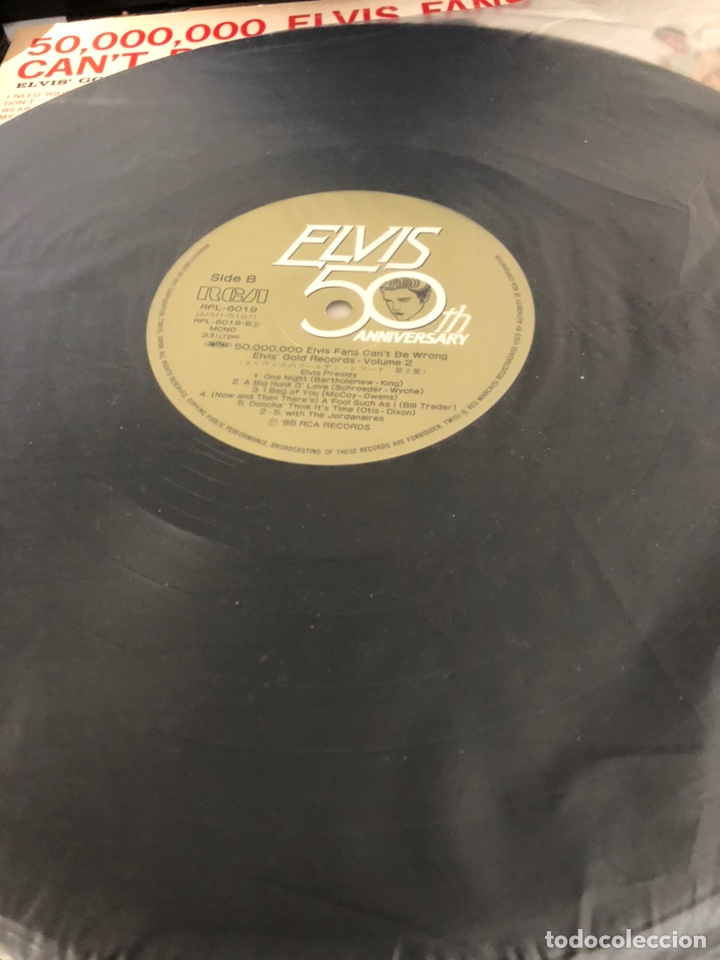 Discos de vinilo: Disco recopilatorio de Elvis - Foto 3