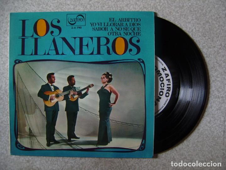Discos de vinilo: LOS LLANEROS.EL ARBITRO + 3...EX...PROMO - Foto 1
