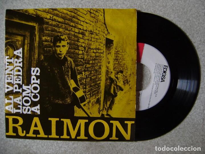 Discos de vinilo: RAIMON.AL VENT + 3 - Foto 1