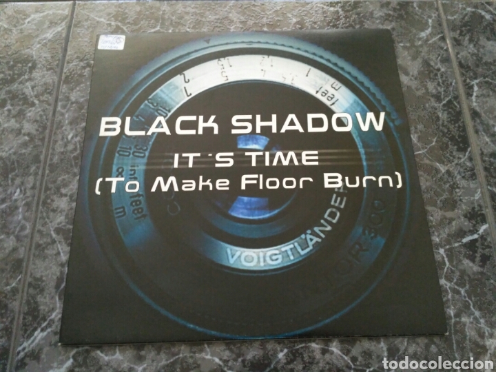 Discos de vinilo: Black Shadow - Its Time (To Make The Floor Burn) - Foto 1