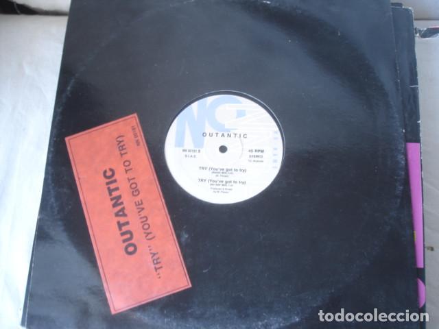 Discos de vinilo: Outantic   Try (Youve Got To Try) - Foto 2