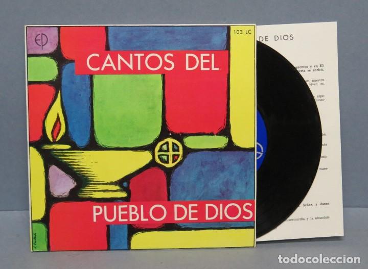 Discos de vinilo: EP. CANTOS DEL PUEBLO DE DIOS - Foto 1