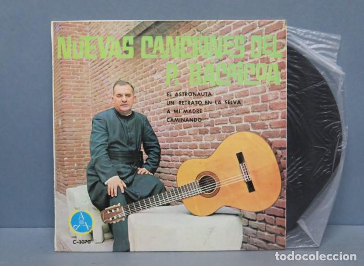 Discos de vinilo: EP. NUEVAS CANCIONES DEL P. BACAICOA - Foto 1