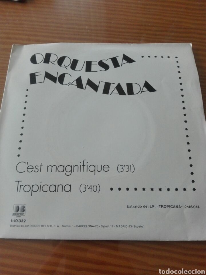 Discos de vinilo: Disco vinilo ORQUESTA ENCANTADA - Foto 1