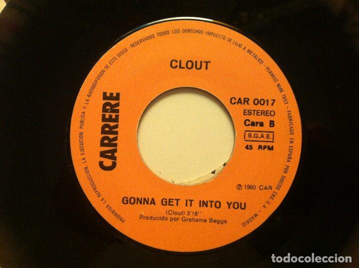Discos de vinilo: Clout - Radio Portatil / Gonna Get It To You - SINGLE 1980 - CARRERE - Foto 2 - 151226022
