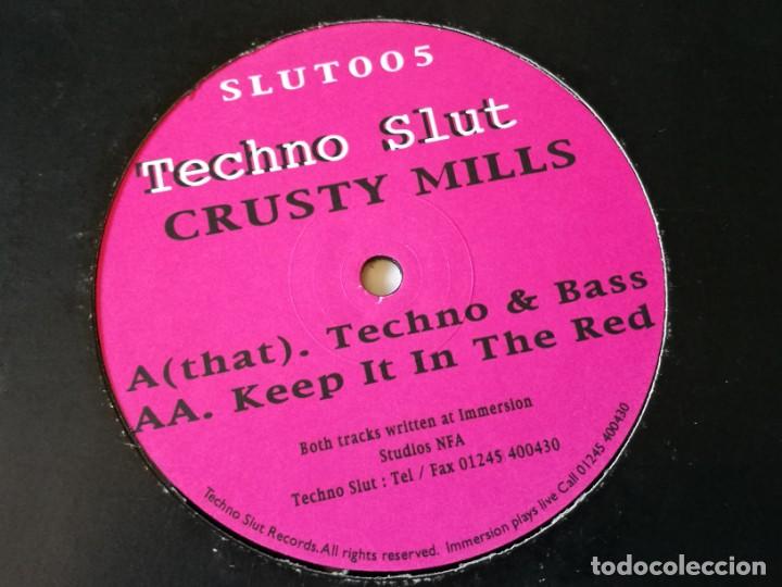 Discos de vinilo: Crusty Mills - Techno Slut 5 - 1998 - Foto 1