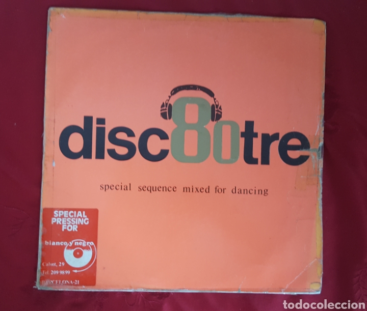 Discos de vinilo: DISCOTTANTRE DISC80TRE SPECIAL SEQUENCE MIXED FOR DANCING - Foto 1