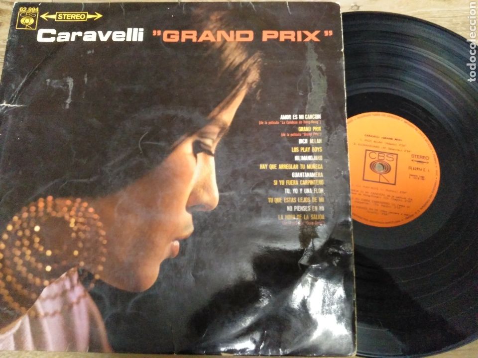 Discos de vinilo: Caravelli - grand prix - Foto 1