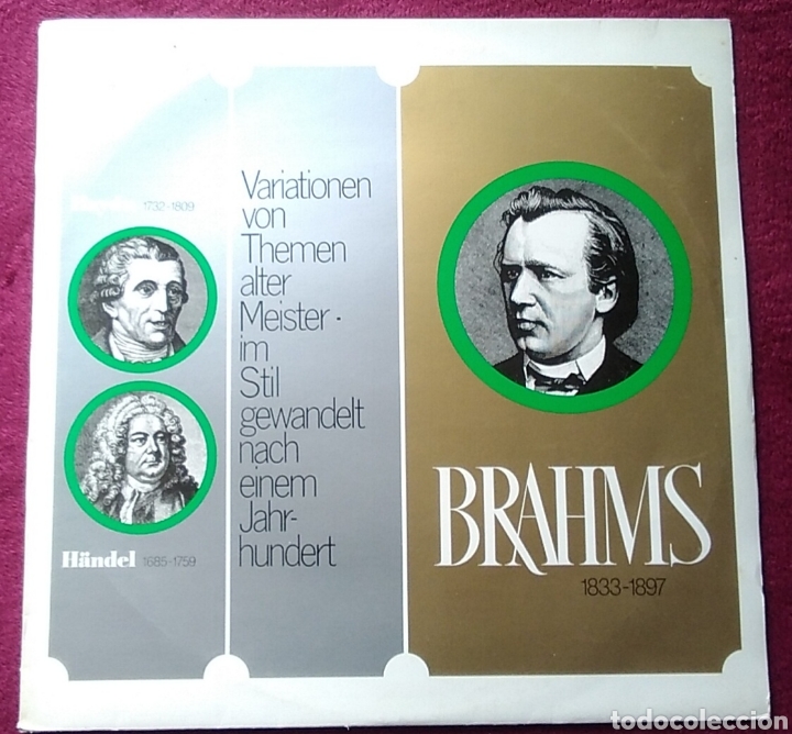 Discos de vinilo: Lp vinilo brahms - Foto 1