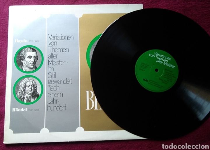 Discos de vinilo: Lp vinilo brahms - Foto 2