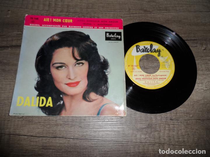 Discos de vinilo: DALIDA - AIE MON COEUR +3 - Foto 1