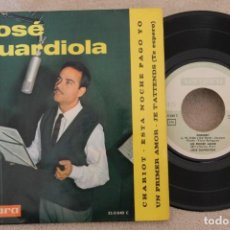 Discos de vinilo: JOSE GUARDIOLA CHARIOT SINGLE EP VINYL MADE IN SPAIN 1963. Lote 151486986