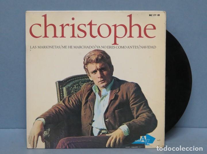 Discos de vinilo: EP. CHRISTOPHE. LAS MARIONETAS - Foto 1